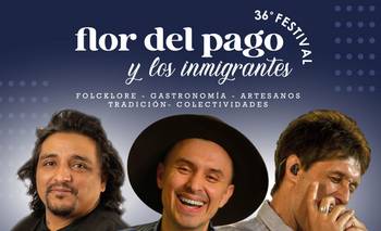 Festival de la Flor del Pago y los Inmigrantes: todo listo para una noche imperdible