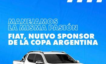 FIAT es sponsor oficial de la Copa Argentina 2026
