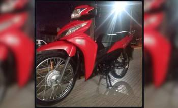 Robaron una moto del patio de una vivienda en el barrio Módulo 5