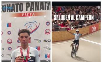 Sueño cumplido: el ciclista Tomás Moyano se coronó campeón Panamericano