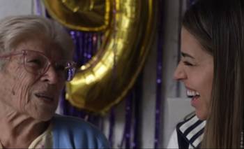 El sentido adiós de Eugenia Quevedo a su abuela de La Toma