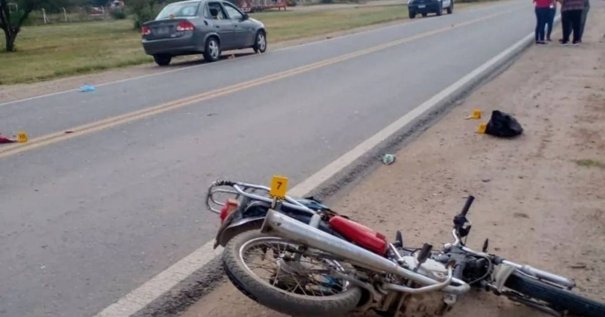 Murió un hombre que iba en un moto y fue atropellado por un auto | El ...