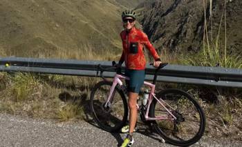 Juanita Viale, impactada por las sierras de Nogolí