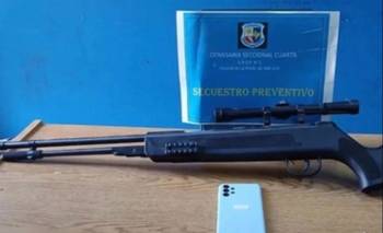 Amenazas en escuelas: a una alumna le secuestraron un rifle de aire comprimido