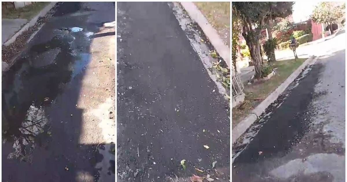 Vecinos del barrio Pueblo Nuevo reclaman por el estado de las calles ...