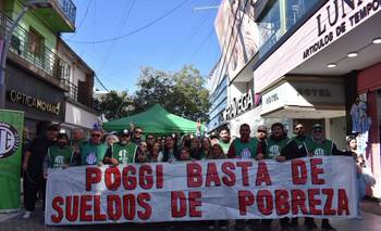 Con “un ruidazo”, ATE San Luis volvió a exigir una urgente recomposición salarial 
