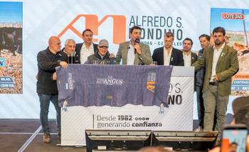 Alfredo S. Mondino hizo historia con un remate récord en la Expo Angus de Palermo