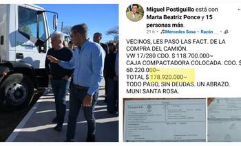 Escándalo en San Luis por el excesivo monto que Hissa pagó por camiones compactadores