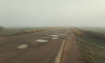 La ruta 27, un combo de pozos, oscuridad y desidia que es un peligro constante