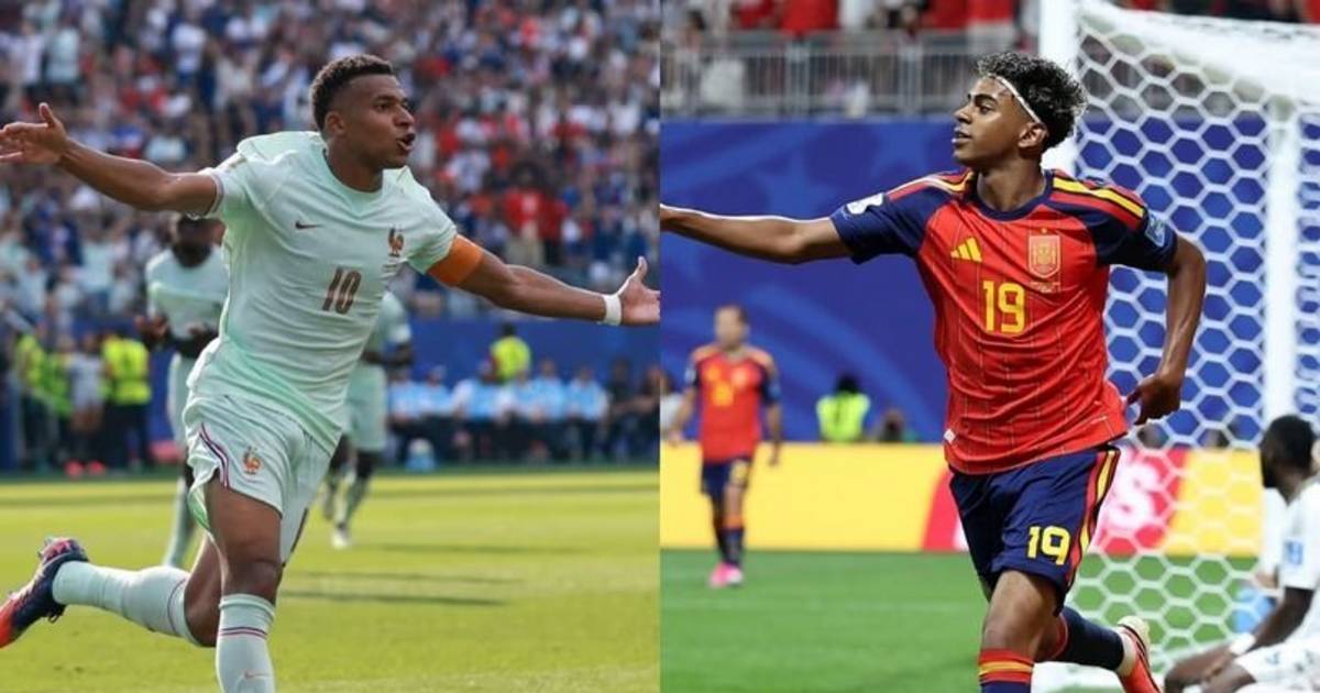 Francia vs. España: hoy estarán frente a frente Mbappé y Yamal