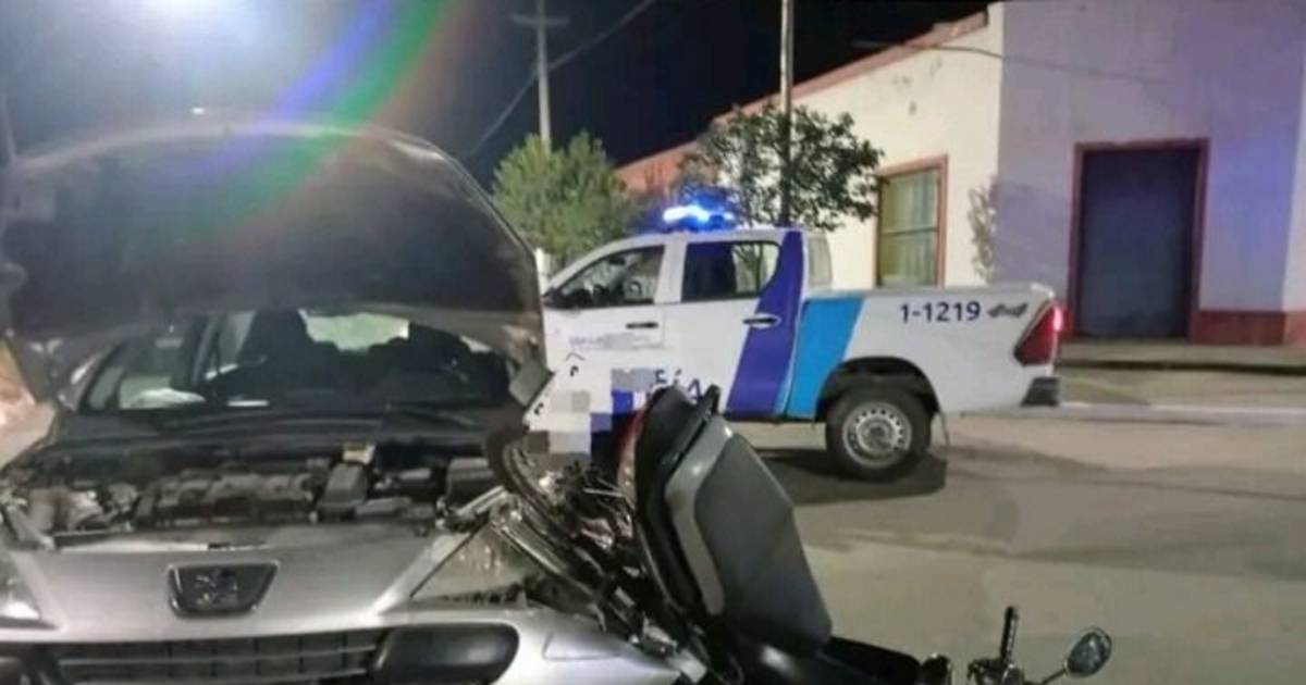 Dos adolescentes en moto resultaron heridas tras un choque en Santa Rosa del Conlara