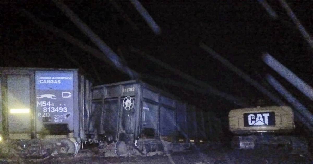 Descarrilaron doce vagones de un tren cargado con carbón | El Diario de la República