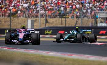 Colapinto no pudo sumar en el Gran Premio de Hungría 