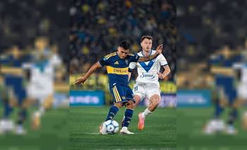 Boca reaccionó a tiempo, empató ante Vélez y no pudo acercarse al líder del Clausura