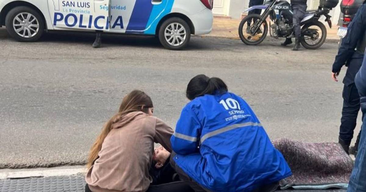 Feroz ataque a una mujer en pleno centro de San Luis