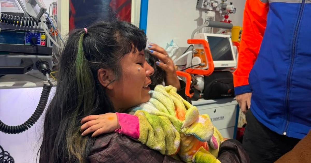 Hallaron con vida a la pequeña de 3 años