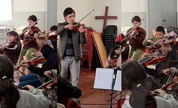 La Parroquia Nuestra Señora de la Merced impulsa una orquesta infanto juvenil gratuita 