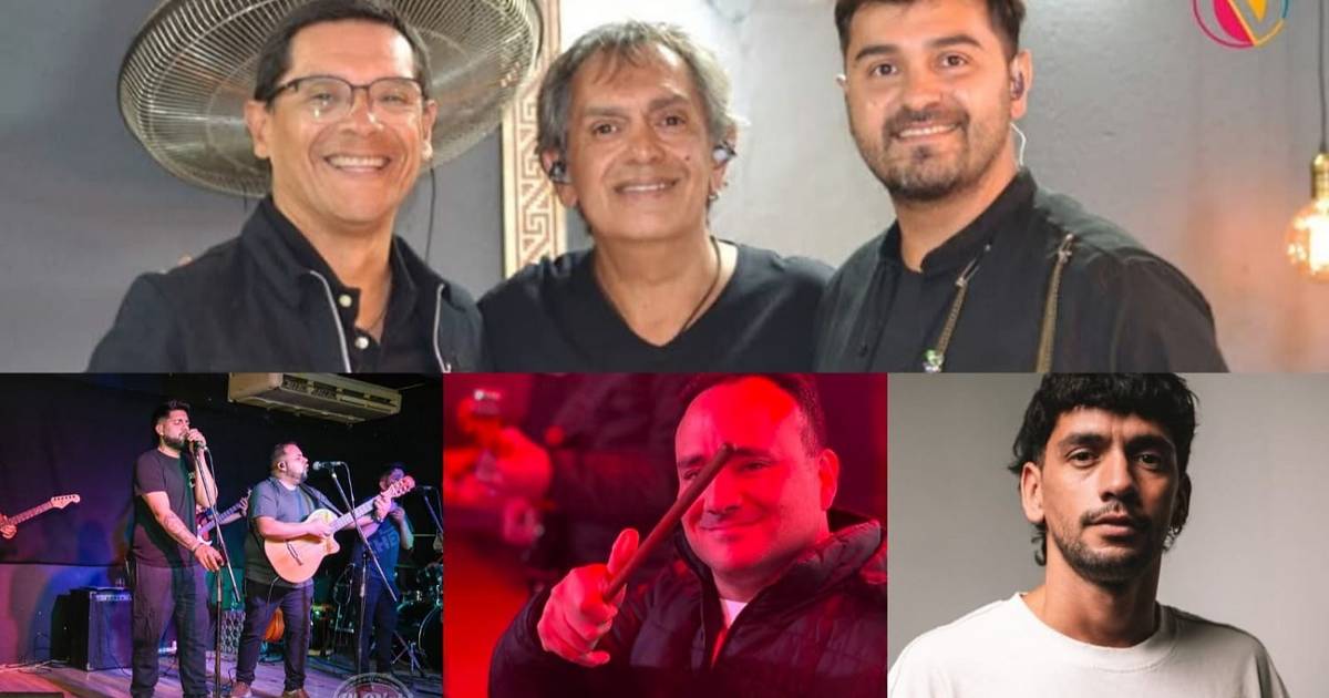 Los Nocheros, Los Playeros y La Cuerda, para empezar el finde