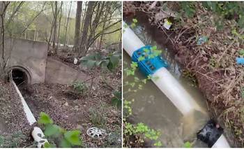Derrame cloacal genera alarma en Potrero de los Funes