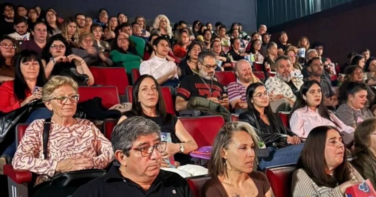 La película de Luisana Lopilato tuvo su función especial a sala llena en Cinemacenter