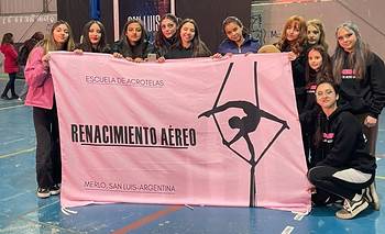 Renacimiento Aéreo brilló en el Azul Fest: 11 atletas y 11 podios