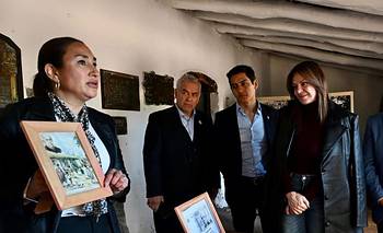 Pettovello visitó el Solar Histórico y Poggi le pidió que gestione una visita de Milei