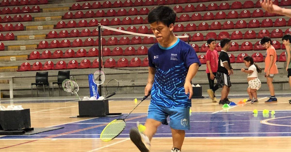 La alegría y el orgullo de un atleta mercedino convocado a la selección de Parabádminton