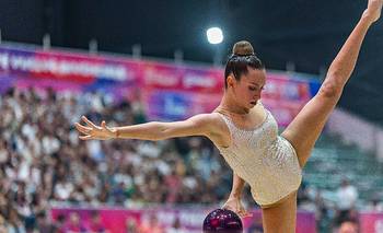Camila Schaffer cerró su participación en la selección de Gimnasia rítmica