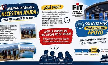 Una ‘promo’ de turismo tiene pasaje para la FIT, pero solo puede estar 2 horas