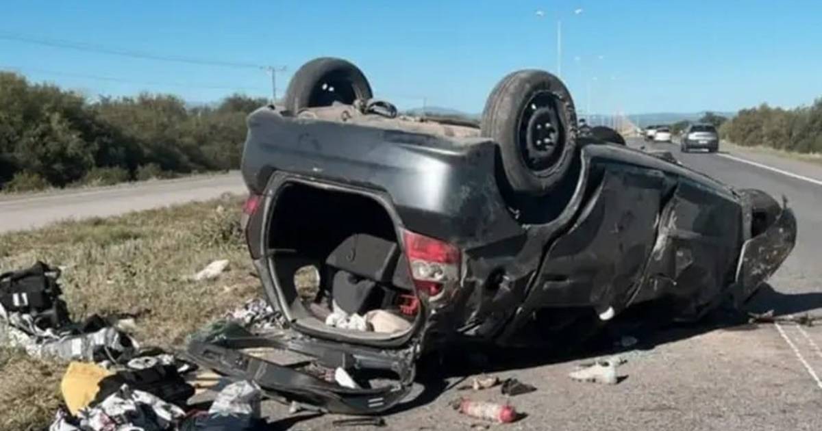 Volvia La familia mendocina que volcó en San Luis, volvía de festejar el ...